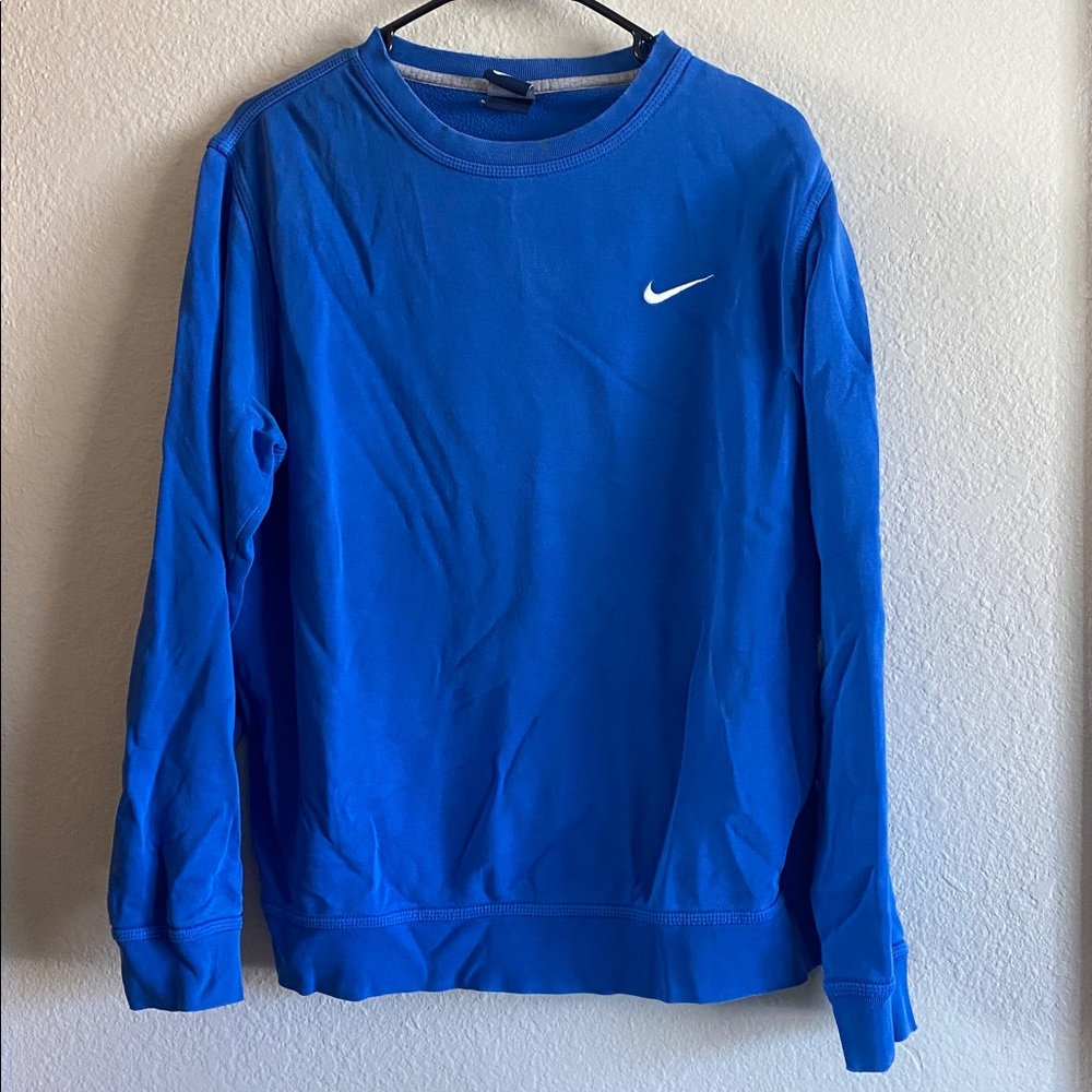 Nike Royal Blue Crewneck Sweatshirt